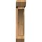 Ekena Millwork Thorton Slat Smooth Bracket w/ Offset Brace, Western Red Cedar, 5 1/2"W x 22"D x 26"H BKT0604X22X26THR06SWR - alternate 4